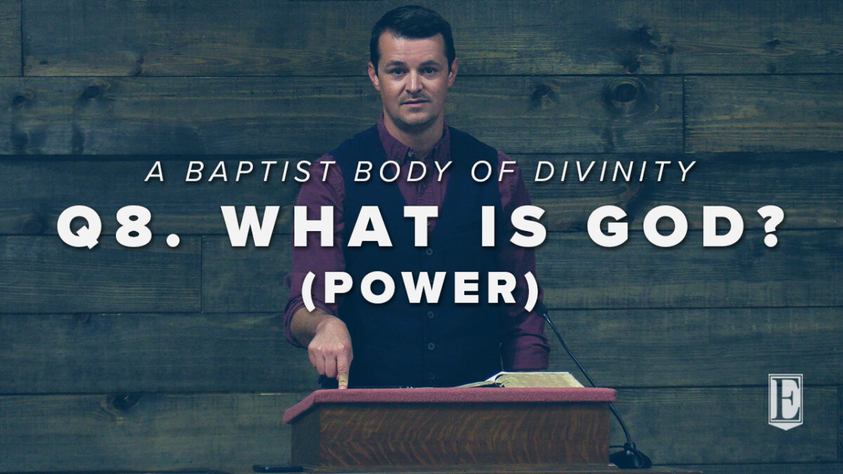 Q8. WHAT IS GOD? (POWER)